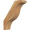 Ekena Millwork 6"W x 18"D x 22"H Funston Rough Sawn Knee Brace, Western Red Cedar BRC06X18X22FST00RWR - alternate 1